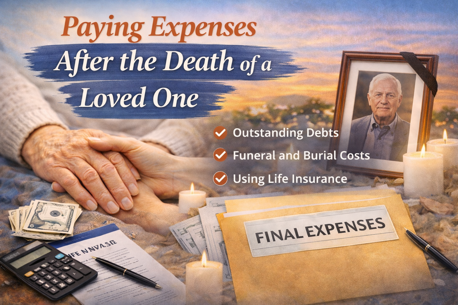 Paying Expenses After the Death of a Loved One