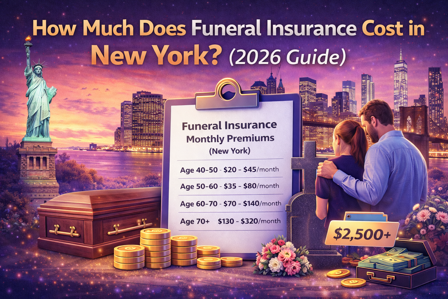 How Much Does Funeral Insurance In New York Cost?