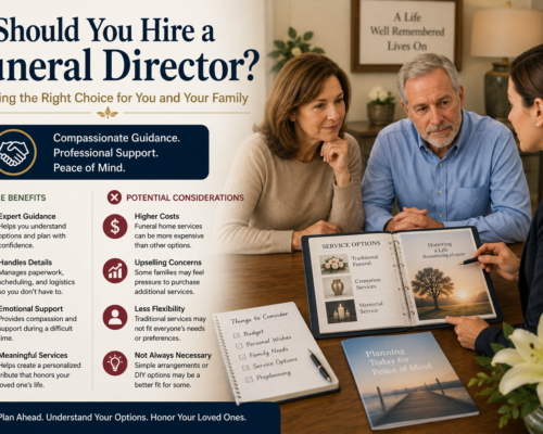 Should You Hire a Funeral Director?
