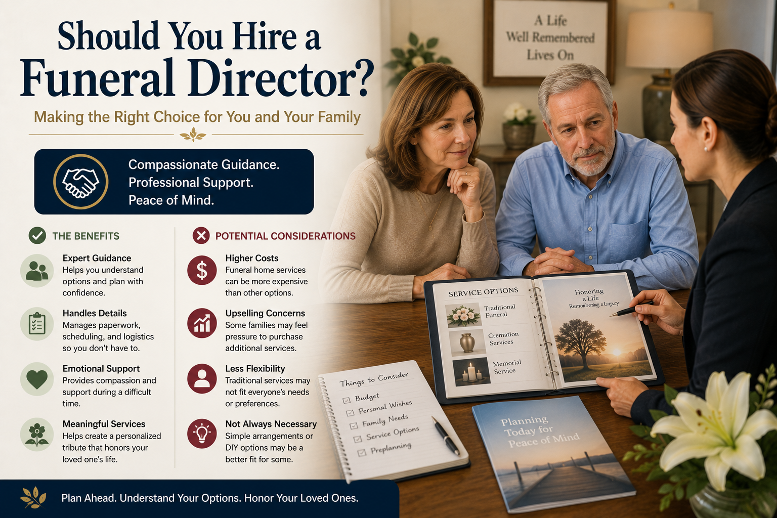 Should You Hire a Funeral Director?