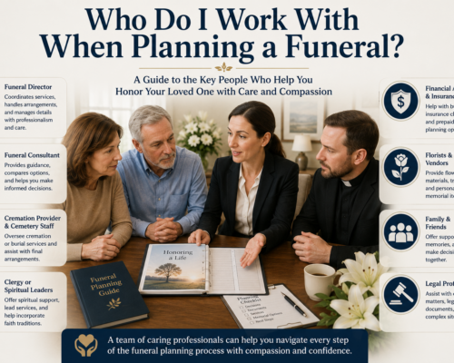 Who Do I Work With When Planning a Funeral?